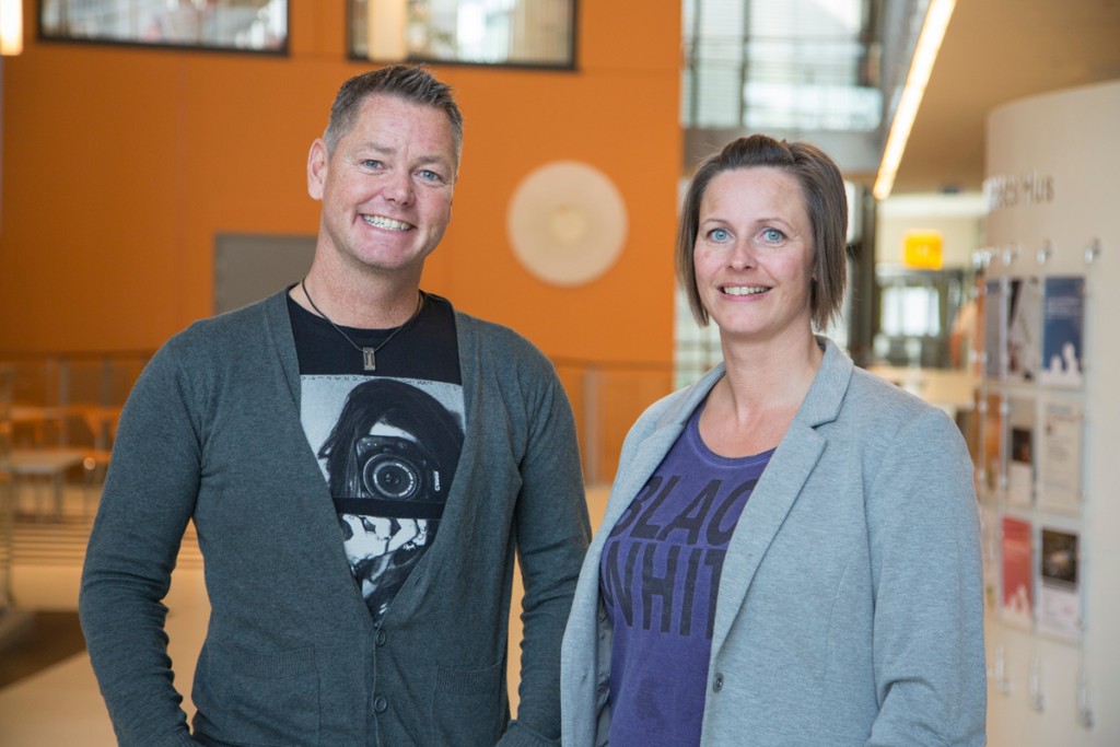 Morten Bakkerud og Trine Vandbakk Fjelde deltar i masterprogrammet Prehospital Clinical Care.